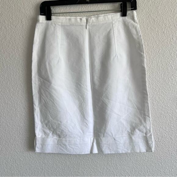 MaxMara Womens White Pencil Skirt - Picture 8 of 13